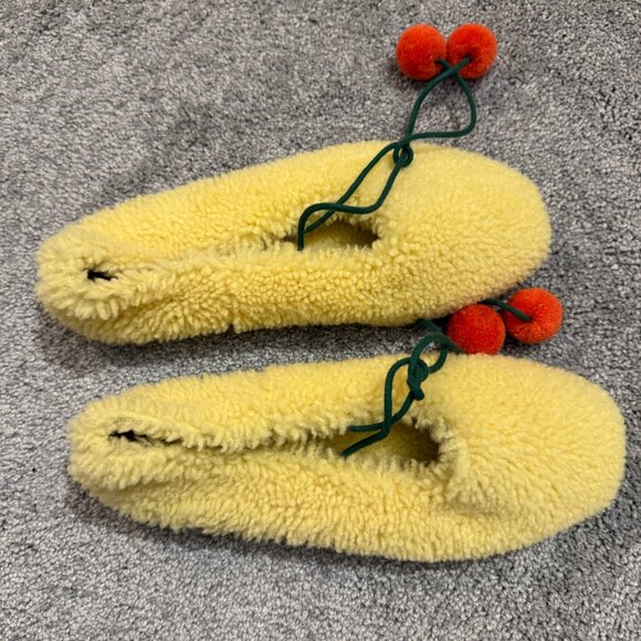 Sleeper - Lulu Shearling Slippers - Lemon - Picture 4 of 6